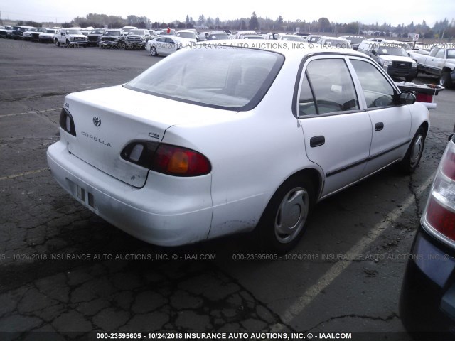 1NXBR12E5XZ150536 - 1999 TOYOTA COROLLA VE/CE/LE 白色 照片 4