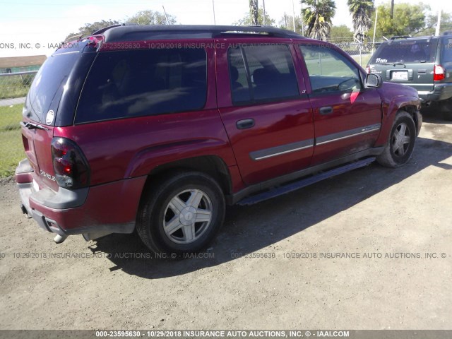 1GNES16S926122572 - 2002 CHEVROLET TRAILBLAZER EXT RED photo 4