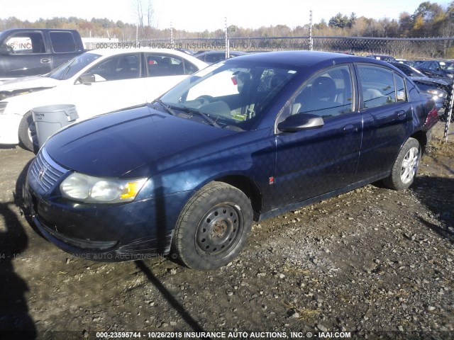 1G8AJ55F17Z141252 - 2007 SATURN ION LEVEL 2 深蓝色 照片 2
