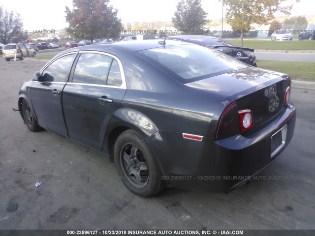 1G1ZG57B08F238312 - 2008 CHEVROLET MALIBU LS Qara foto 3