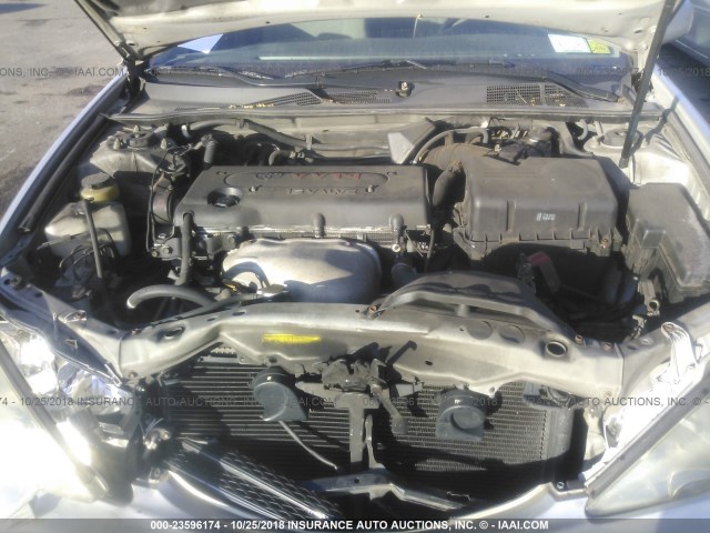 4T1BE32KX3U755904 - 2003 TOYOTA CAMRY LE/XLE/SE Gümüş foto 10