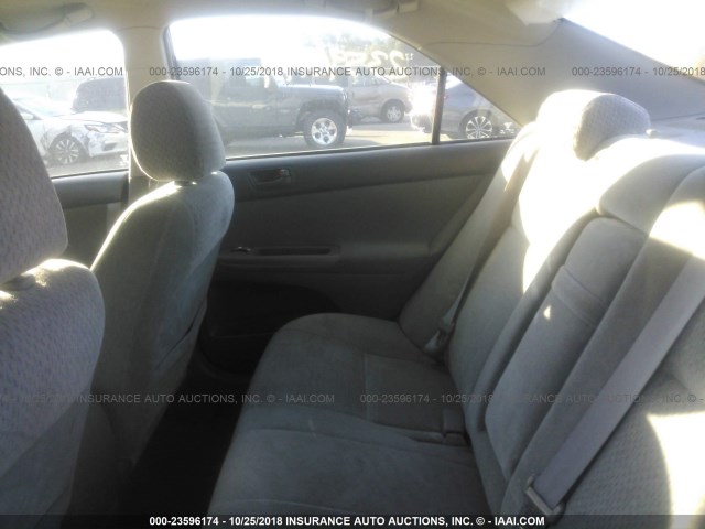 4T1BE32KX3U755904 - 2003 TOYOTA CAMRY LE/XLE/SE Gümüş foto 8