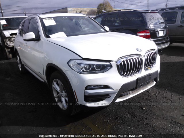 5UXTR9C50JLC78655 - 2018 BMW X3 XDRIVEM40I Белый фото 1