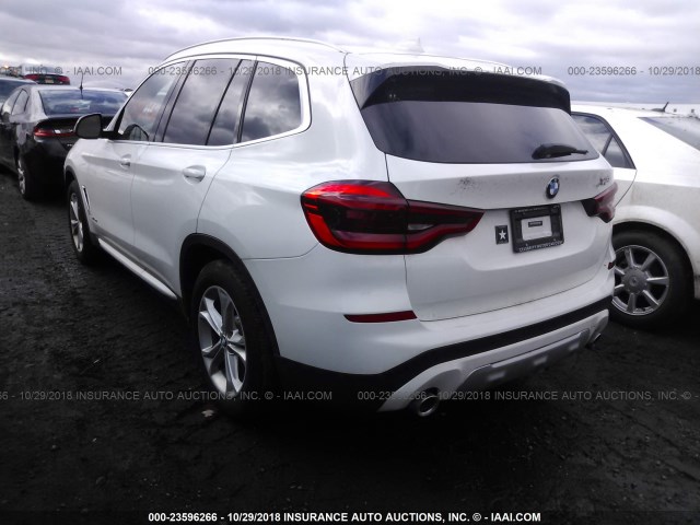 5UXTR9C50JLC78655 - 2018 BMW X3 XDRIVEM40I Белый фото 3
