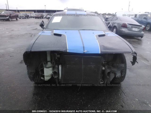 2B3CJ4DV3AH321715 - 2010 DODGE CHALLENGER SE BLACK photo 6