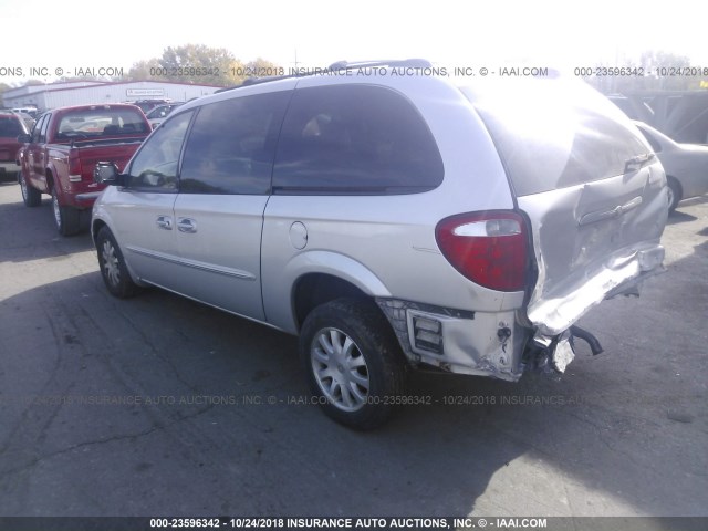 2C4GP74L53R104727 - 2003 CHRYSLER TOWN & COUNTRY EX SILVER photo 3