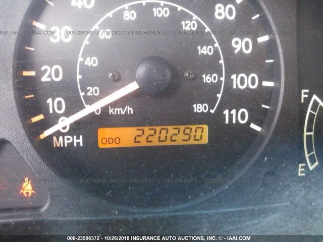 1NXBR18E1XZ228804 - 1999 TOYOTA COROLLA VE/CE/LE 勃艮第红 照片 7