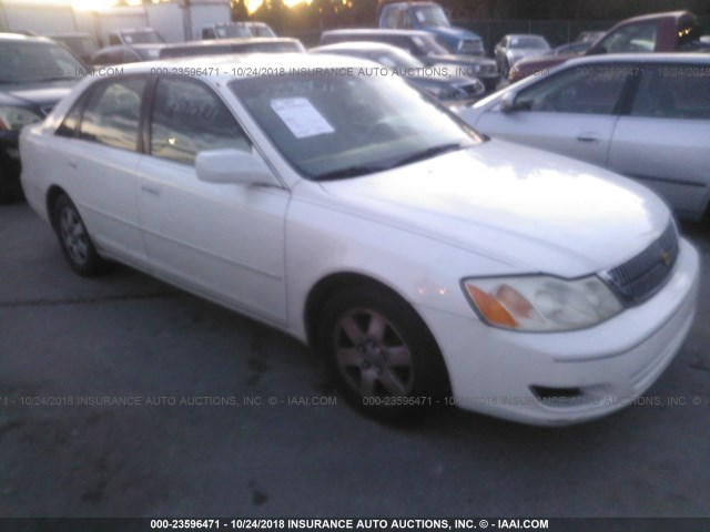 4T1BF28B31U159318 - 2001 TOYOTA AVALON XL/XLS WHITE photo 1