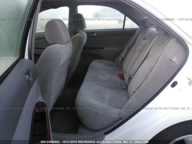 4T1BE32K22U052098 - 2002 TOYOTA CAMRY LE/XLE/SE Ağ foto 8