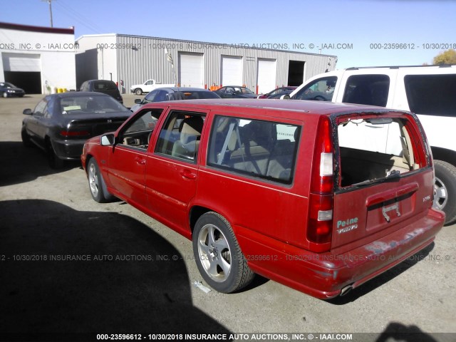 YV1LW5533W2359264 - 1998 VOLVO V70 RED photo 3