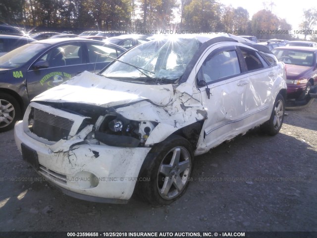 1B3HE78K17D429235 - 2007 DODGE CALIBER R/T WHITE photo 2