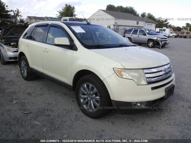 2FMDK49C67BA86032 - 2007 FORD EDGE SEL PLUS CREAM photo 1