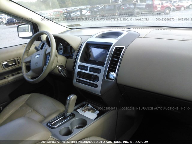 2FMDK49C67BA86032 - 2007 FORD EDGE SEL PLUS CREAM photo 5