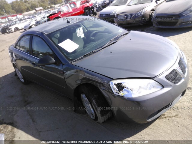 1G2ZF57B684219371 - 2008 PONTIAC G6 VALUE LEADER/BASE GRAY photo 1