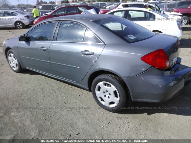 1G2ZF57B684219371 - 2008 PONTIAC G6 VALUE LEADER/BASE GRAY photo 3