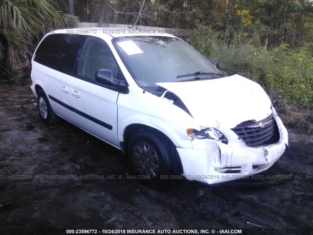 1A4GP45R96B656357 - 2006 CHRYSLER TOWN & COUNTRY  WHITE photo 1