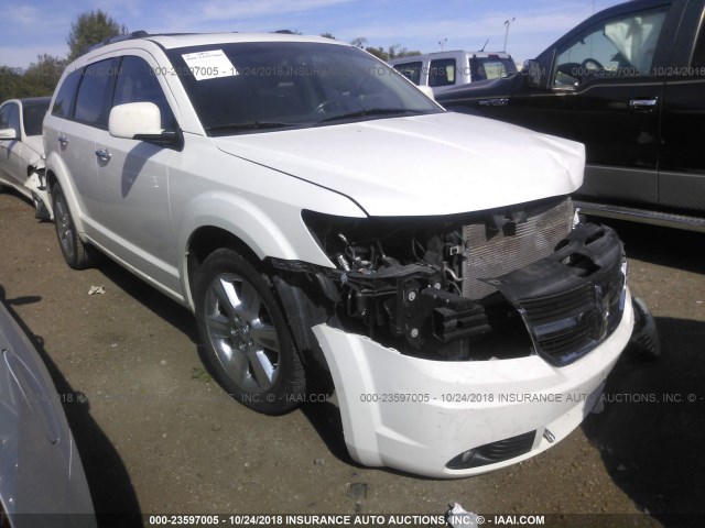 3D4PG9FV5AT225409 - 2010 DODGE JOURNEY R/T WHITE photo 1