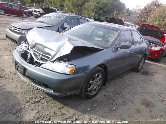 19UUA56651A025612 - 2001 ACURA 3.2TL SILVER photo 2