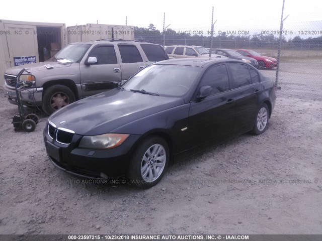 WBAVC93507K032810 - 2007 BMW 328 XI BLACK photo 2