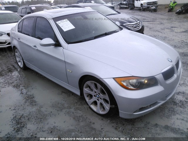 WBAVB73547KY61791 - 2007 BMW 335 I SILVER photo 1