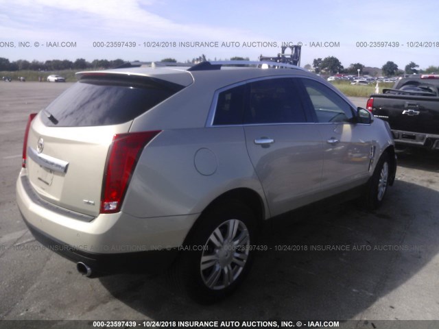 3GYFNAE3XCS503384 - 2012 CADILLAC SRX LUXURY COLLECTION TAN photo 4