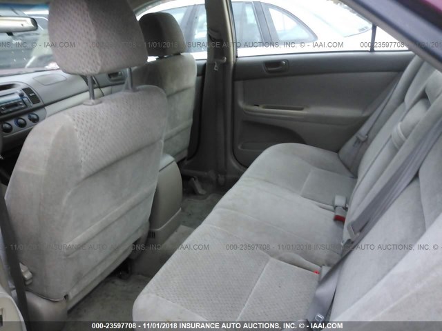 4T1BE32K33U160568 - 2003 TOYOTA CAMRY LE/XLE/SE RED photo 8