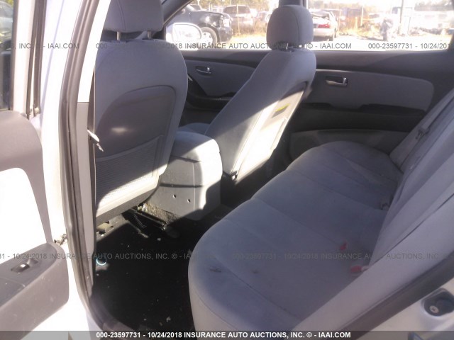 KMHDU46D39U605686 - 2009 HYUNDAI ELANTRA GLS/SE SILVER photo 8