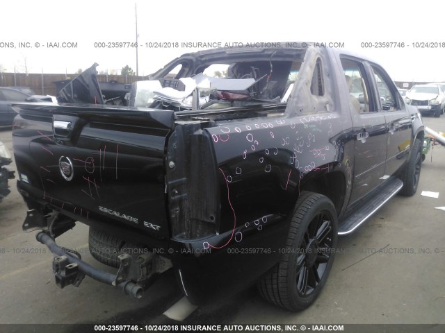 3GYFK62887G113771 - 2007 CADILLAC ESCALADE EXT BLACK photo 4