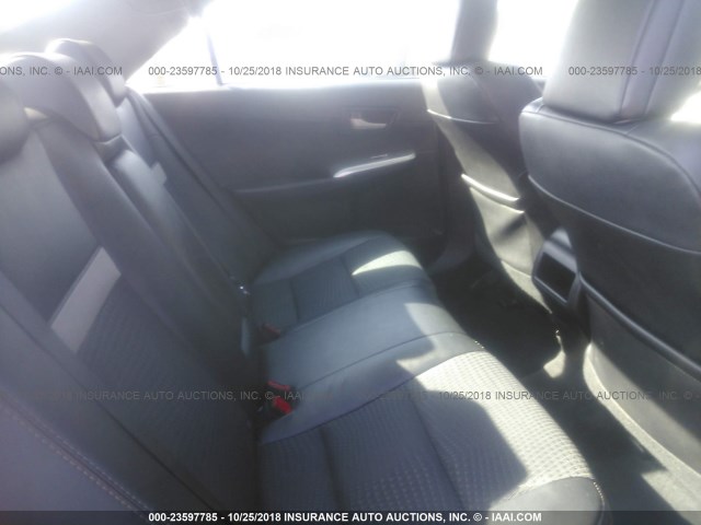 4T1BF1FK7CU143946 - 2012 TOYOTA CAMRY SE/LE/XLE GRAY photo 8