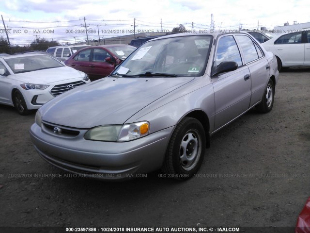 2T1BR12E5XC257118 - 1999 TOYOTA COROLLA VE/CE/LE TAN photo 2