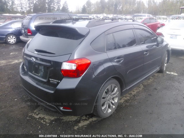 JF1GPAS63E8238537 - 2014 SUBARU IMPREZA SPORT LIMITED BLACK photo 4