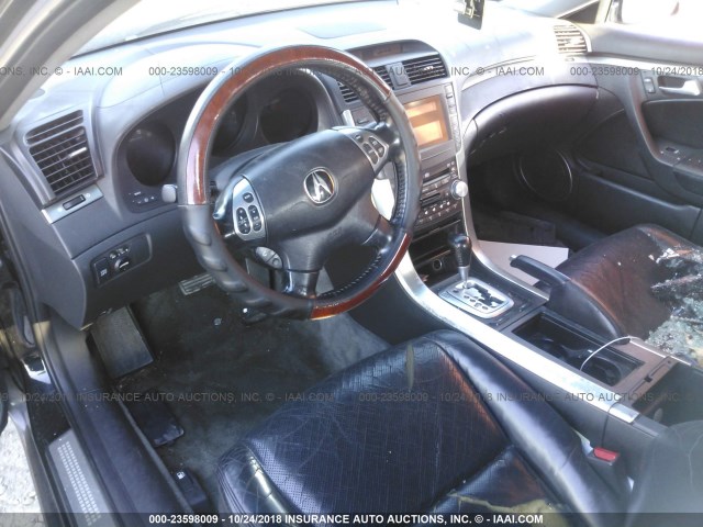 19UUA66274A027157 - 2004 ACURA TL BLACK photo 5