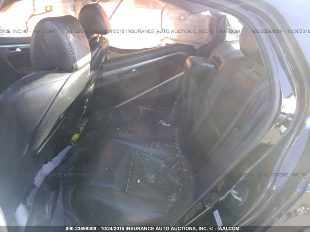 19UUA66274A027157 - 2004 ACURA TL BLACK photo 8