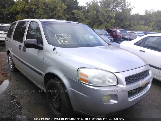 1GNDV23LX6D100734 - 2006 CHEVROLET UPLANDER LS GRAY photo 1