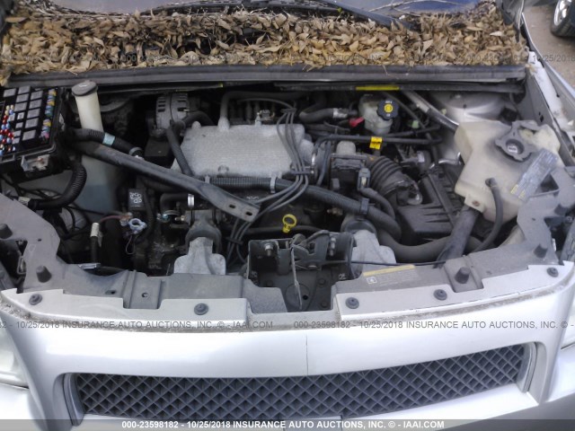 1GNDV23LX6D100734 - 2006 CHEVROLET UPLANDER LS GRAY photo 10