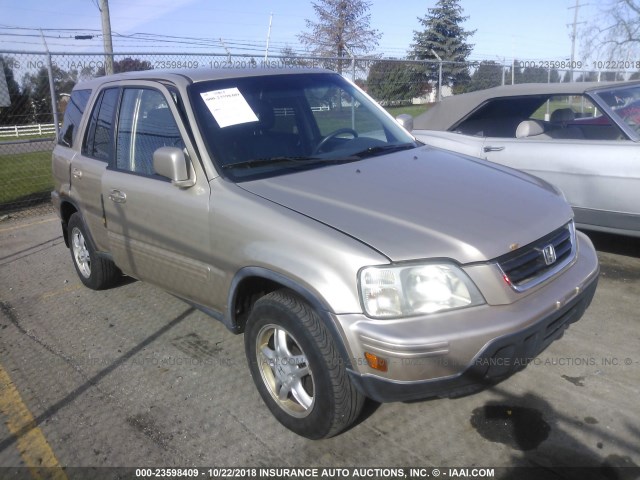 JHLRD18771C027279 - 2001 HONDA CR-V SE/LE GOLD photo 1