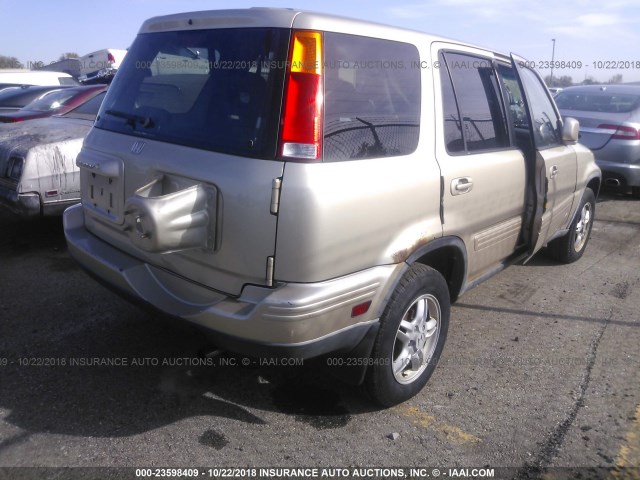 JHLRD18771C027279 - 2001 HONDA CR-V SE/LE GOLD photo 4