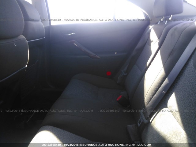 1G2ZF58B574111546 - 2007 PONTIAC G6 VALUE LEADER/BASE BLACK photo 8