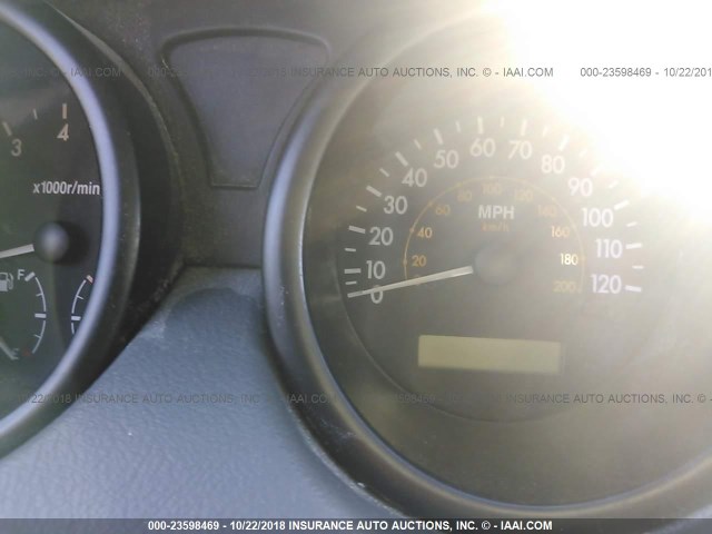 KL1TD52655B472245 - 2005 CHEVROLET AVEO LS BLUE photo 7