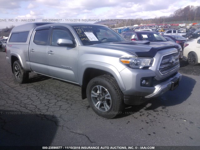 3TMDZ5BN9HM033133 - 2017 TOYOTA TACOMA DBL CAB/SR5/TRD SPORT/OR SILVER photo 1