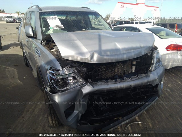 JN8AY2NC6H9508397 - 2017 NISSAN ARMADA SV/SL/PLATINUM SILVER photo 6