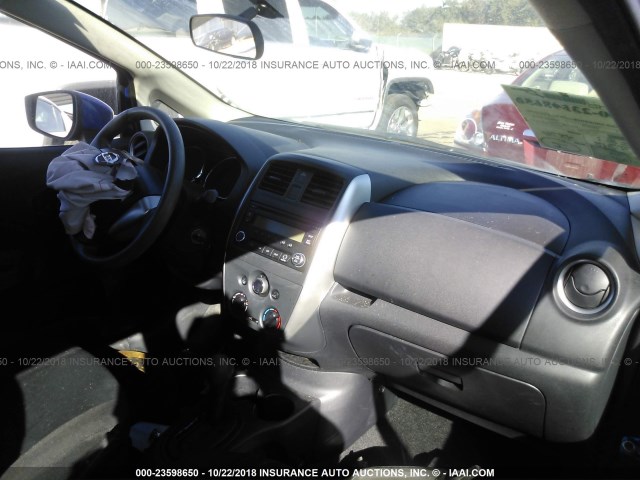 3N1CE2CP5FL442614 - 2015 NISSAN VERSA NOTE S/S PLUS/SV/SL/SR BLUE photo 5