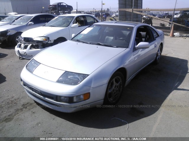 JN1RZ26H3MX502376 - 1991 NISSAN 300ZX 2+2 SILVER photo 2