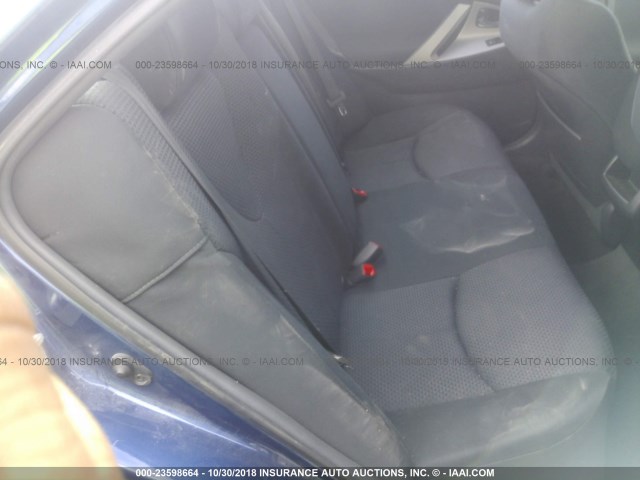 4T1BF3EK4BU614401 - 2011 TOYOTA CAMRY SE/LE/XLE BLUE photo 8