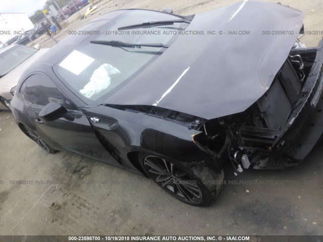 JF1ZNAA14D2725414 - 2013 TOYOTA SCION FR-S BLACK photo 1