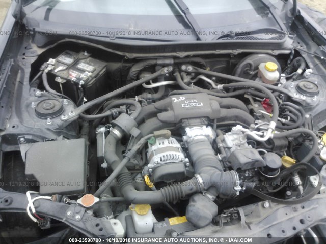 JF1ZNAA14D2725414 - 2013 TOYOTA SCION FR-S BLACK photo 10