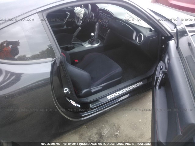 JF1ZNAA14D2725414 - 2013 TOYOTA SCION FR-S BLACK photo 5