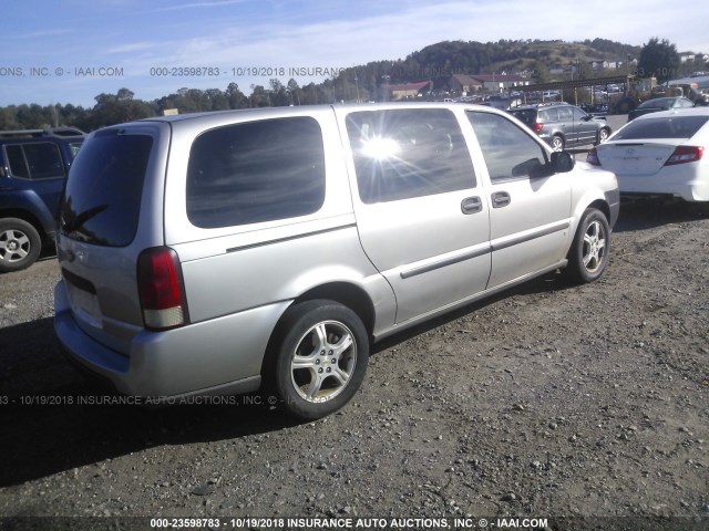 1GNDV23138D191959 - 2008 CHEVROLET UPLANDER LS Արծաթագույն լուսանկար 4