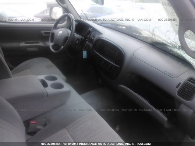 5TBBT44133S437141 - 2003 TOYOTA TUNDRA ACCESS CAB SR5 GRAY photo 5