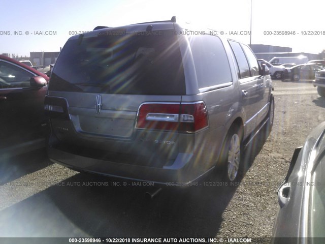 5LMFU28538LJ20419 - 2008 LINCOLN NAVIGATOR Szary zdjęcie 4
